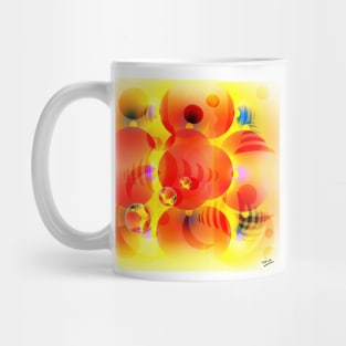 Sky Lanterns Abstract Mug